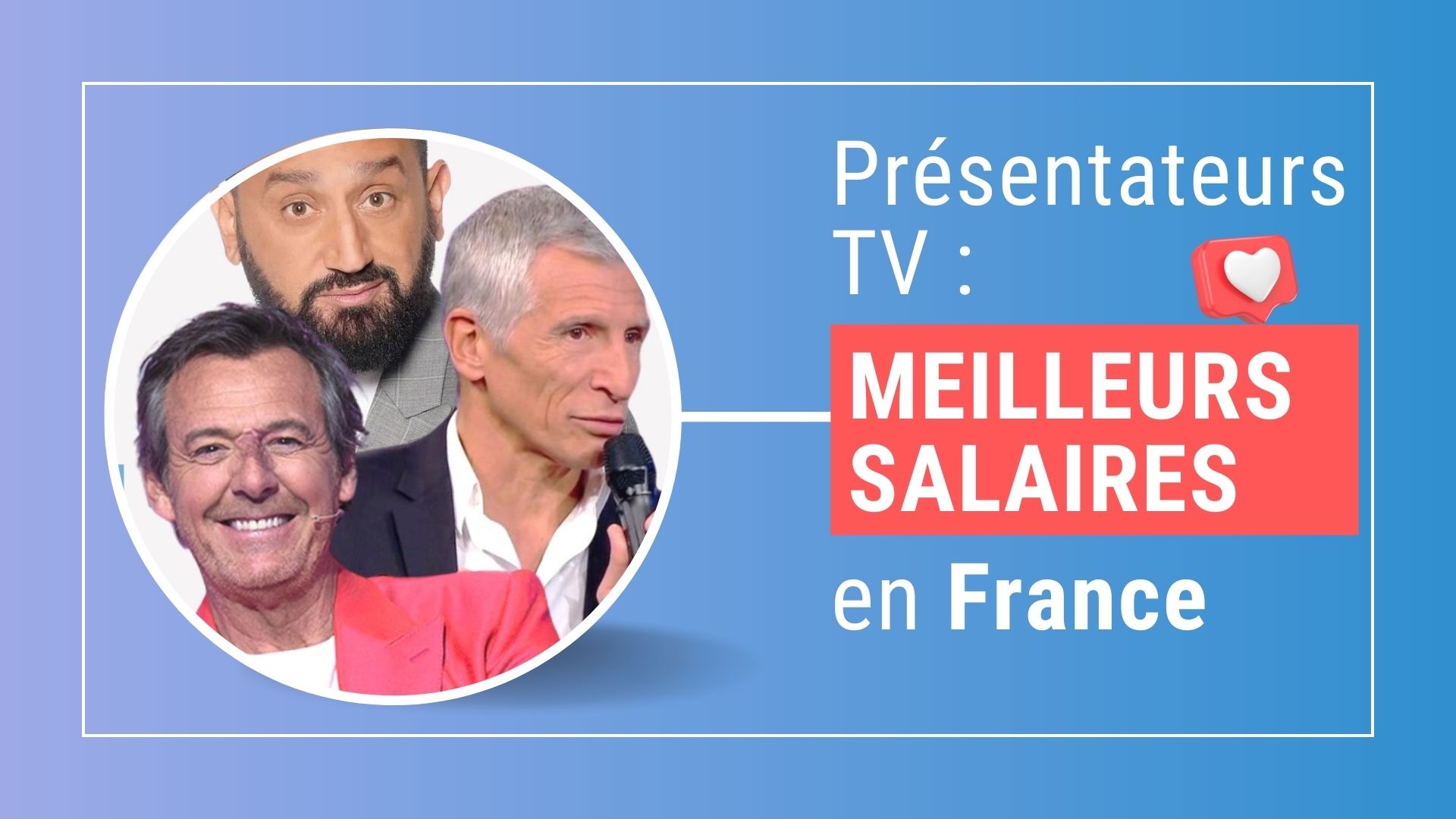 Nous vous révélons quels sont les présentateurs de télévision les mieux payés en France